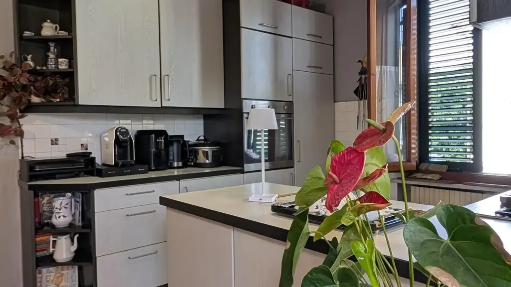 Köök - Rustic Apartment with Terrace in Sovigliana