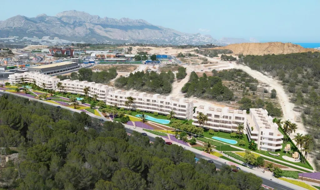 Vue aérienne - Penthouse with Solarium in La Nucía