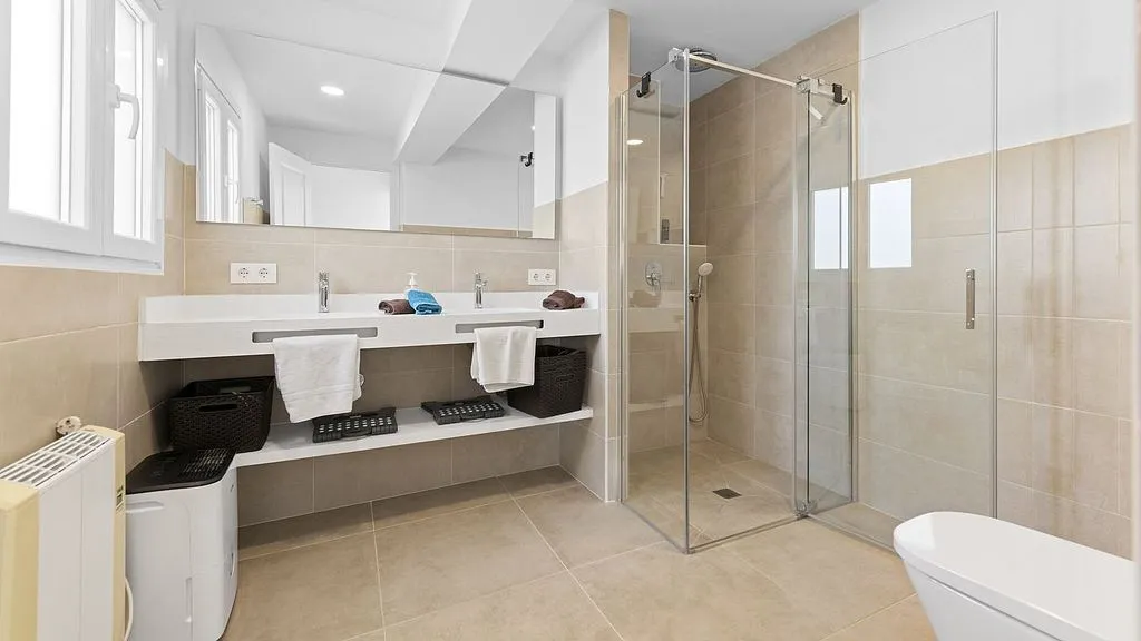 Salles de bain - Modernised Ibicenco Villa with Pool in Cala d'Or