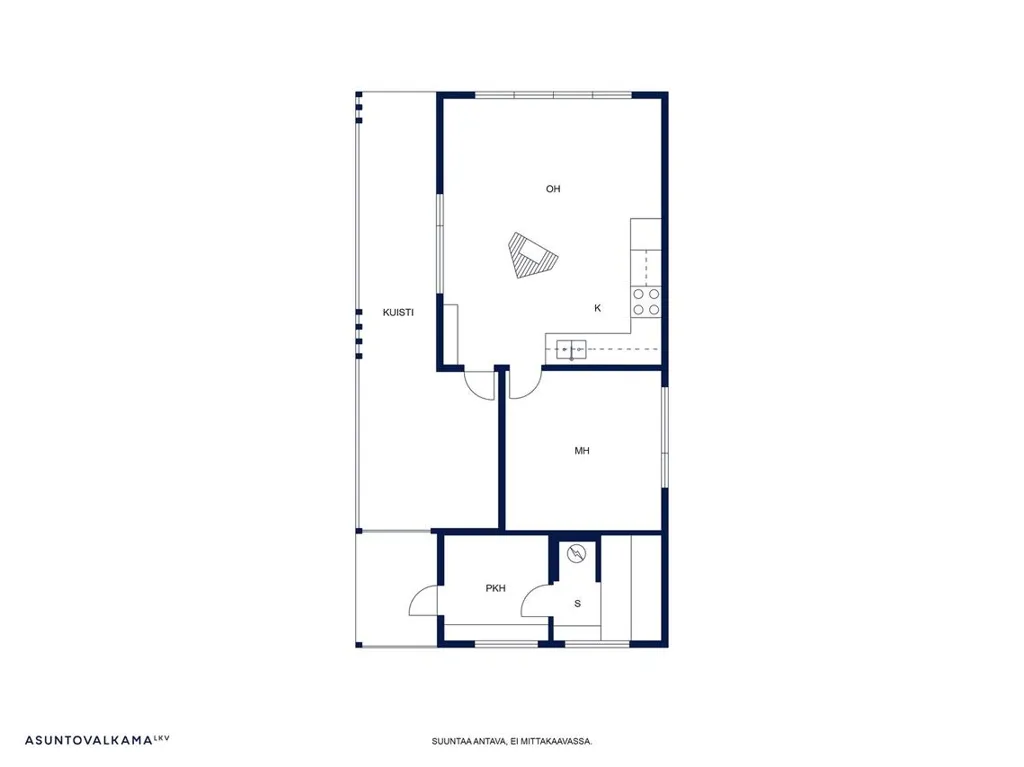 Plan - Cottage with Private Lakefront in Iso-Ruokopuoli