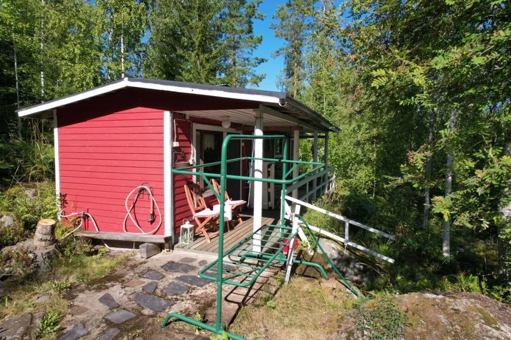 Exterior - Detached House with Lake View in Sysmä