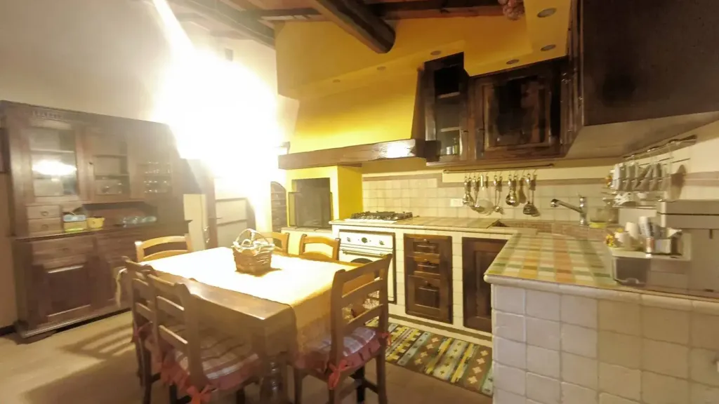 Salle à manger - Trilocale with Pool in Montaione