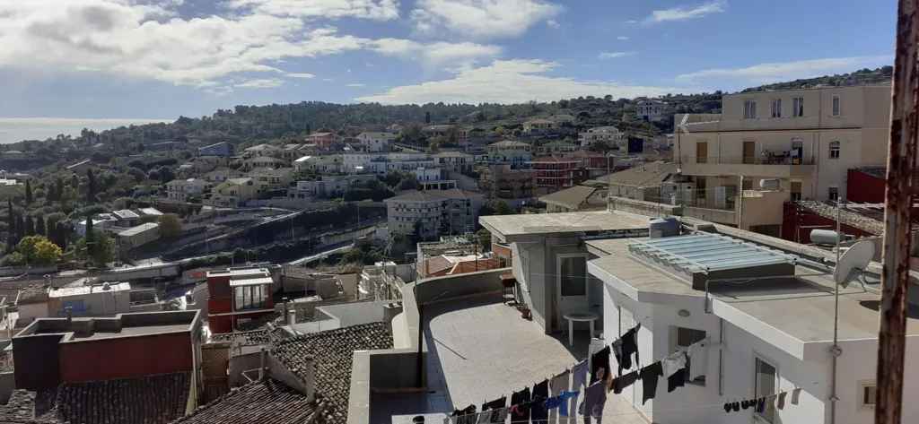 Balcony - Apartment with Panoramic Terrace in Palazzolo Acreide