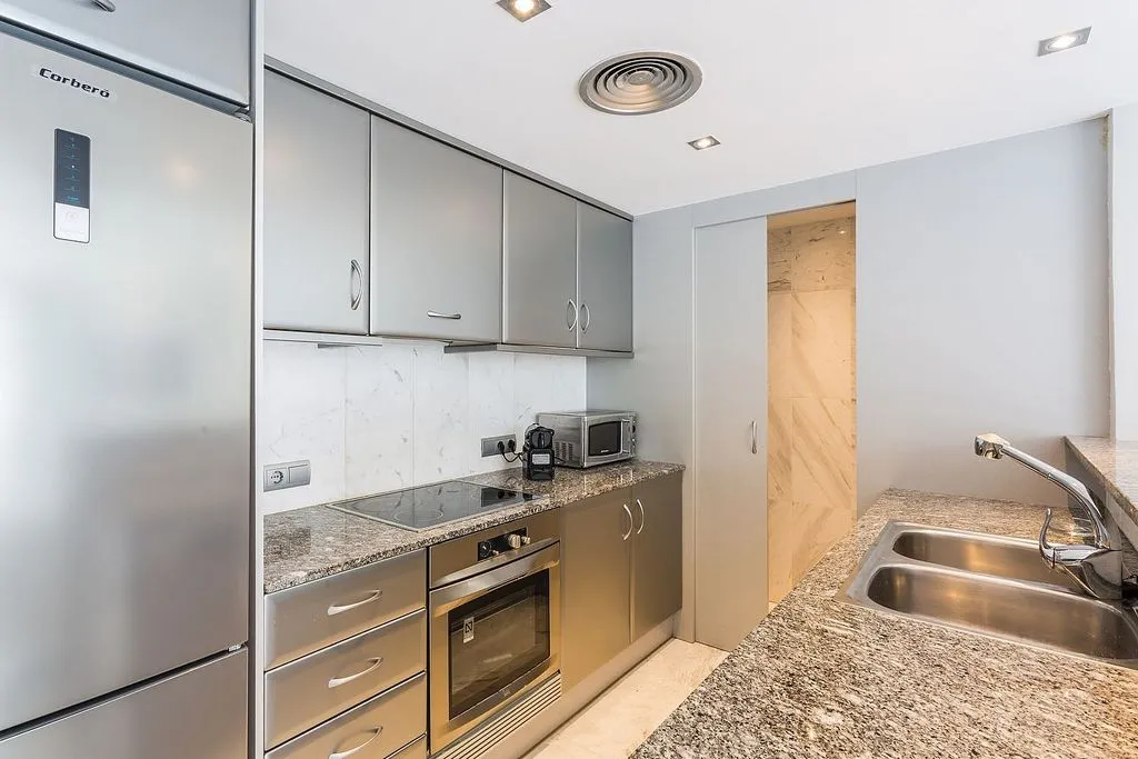 Cucina - Apartment with Pool in Marina Botafoch, Ibiza