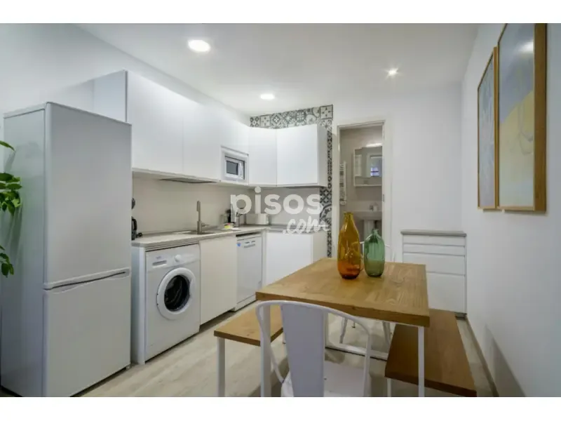 Cucina - Modern Duplex with AC in Madrid Centre