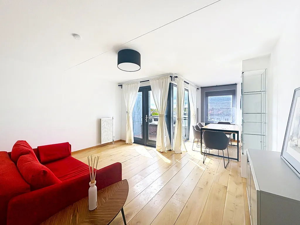 Séjour - Light and Spacious Apartment in Haarlem