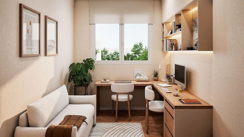 Bureau - New Flat with Pool in Los Berrocales, Madrid