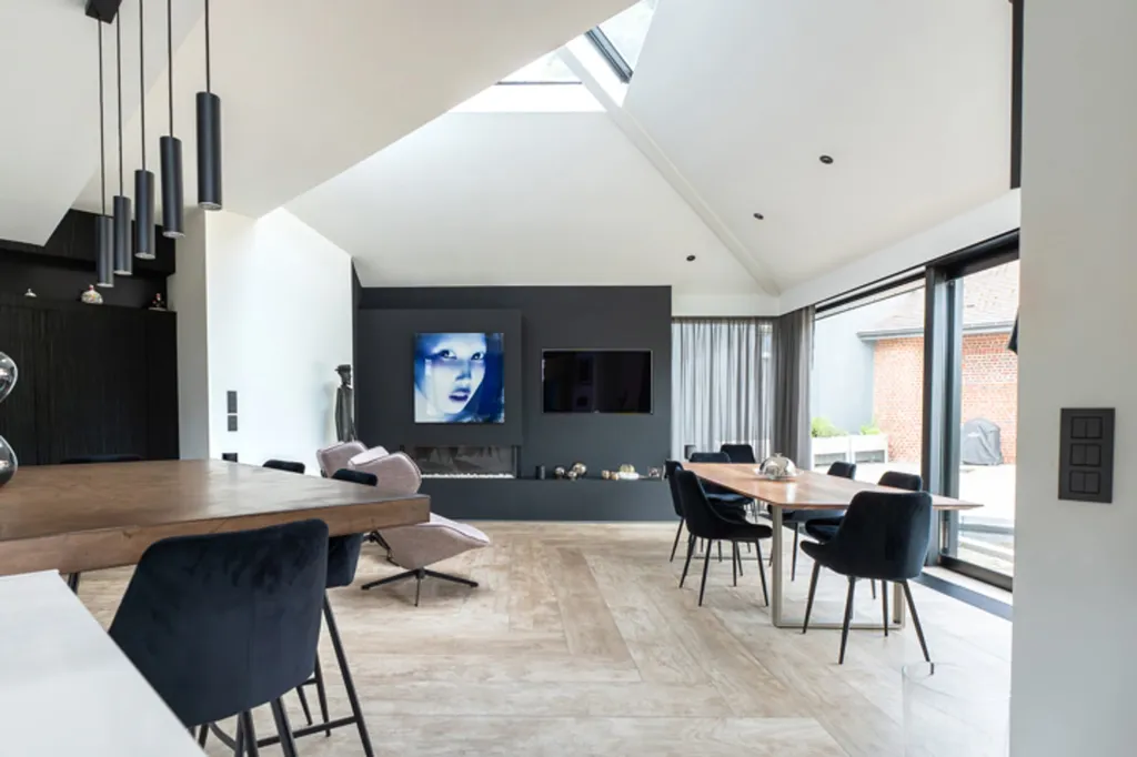 Söögituba - Elegant Villa with Pool in Nivelles