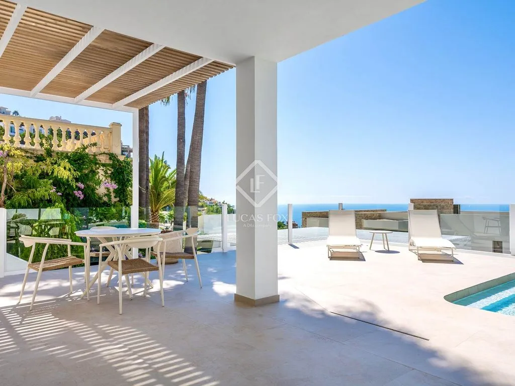 Terrasse - Luxury Villa with Sea View in Altea