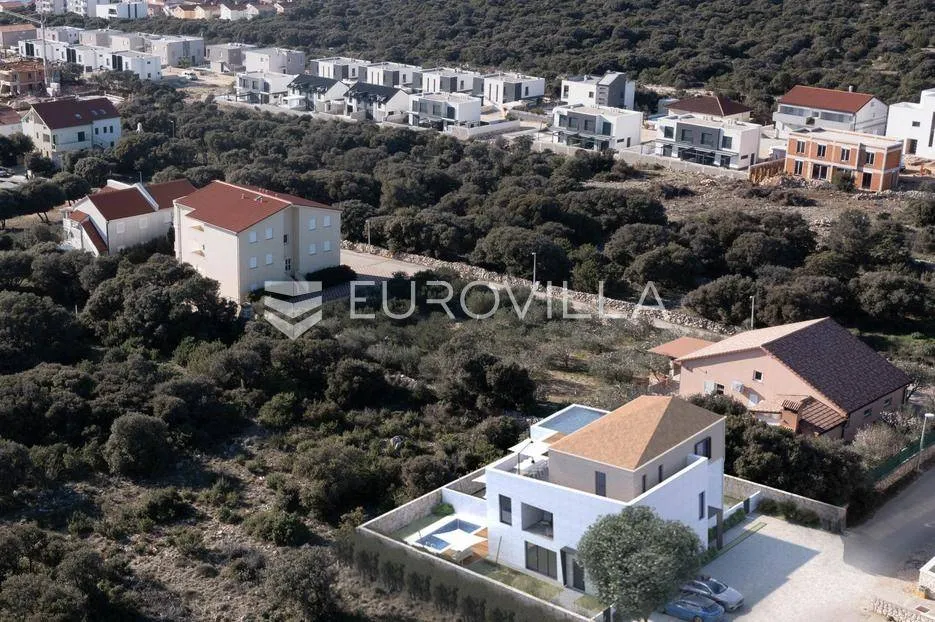 Vue aérienne - Modern Apartment with Sea View in Mandre