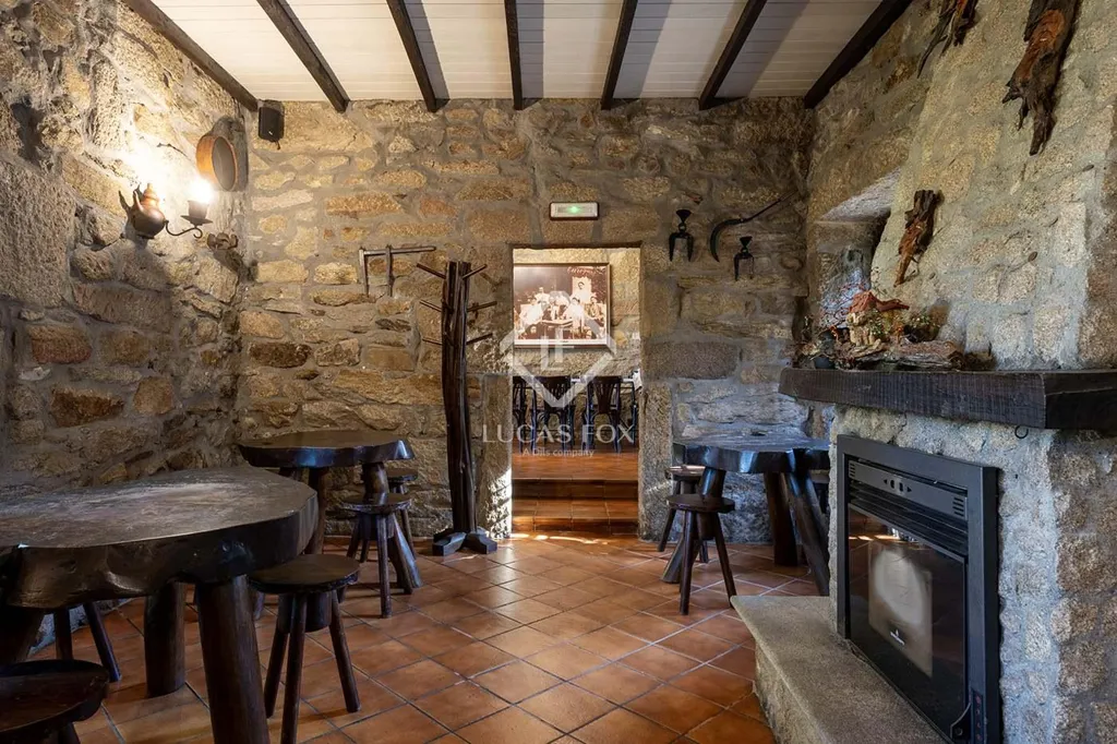 Sala da pranzo - Historic Mill with River View in Redondela