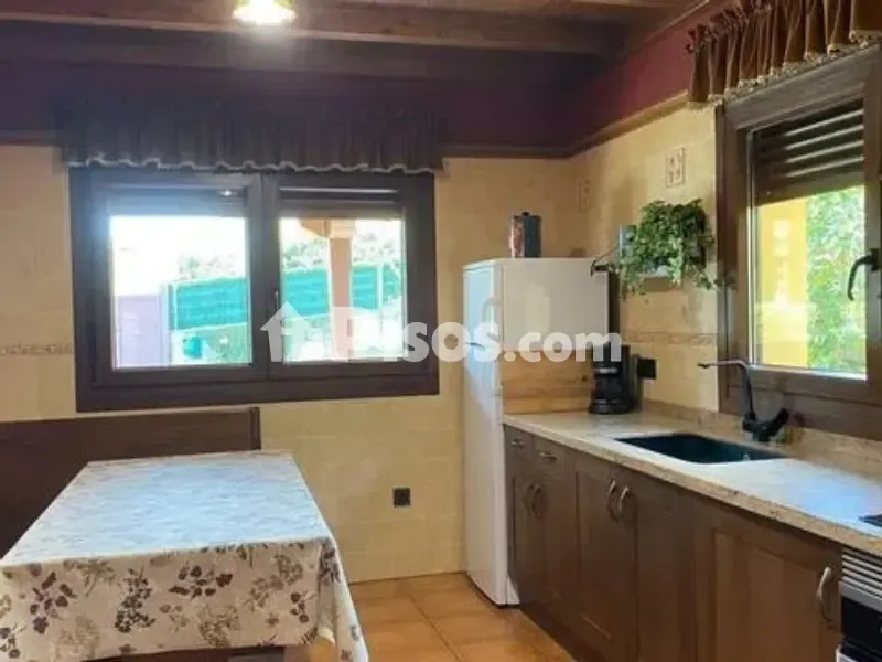Kitchen - Chalet with Picos de Europa Views in Arriondas