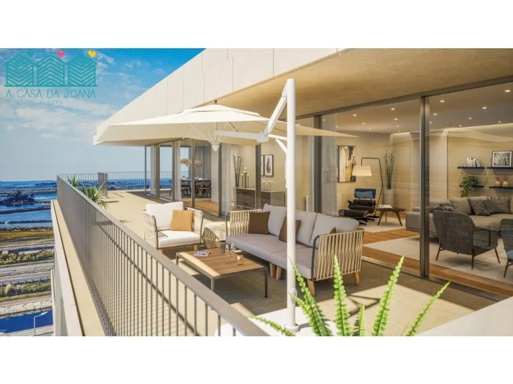 Terrasse - Luxury Flat with Balcony in Aveiro