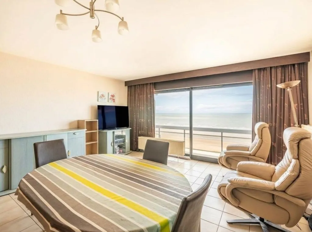 Séjour - Appartement avec Vue Mer à Sint-Idesbald
