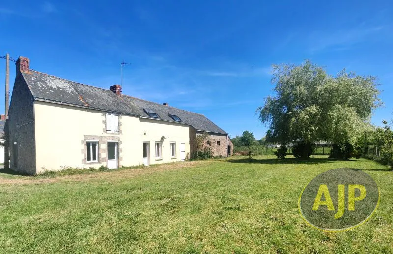 Extérieur - Longère en Pierre avec Jardin à Blain
