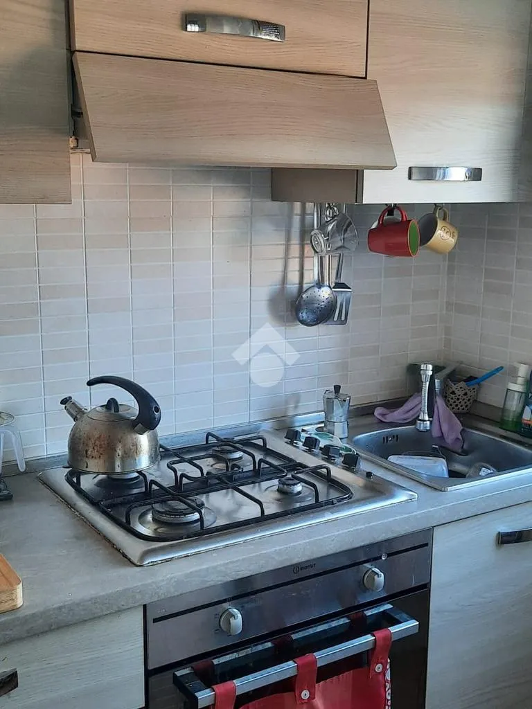 Köök - Furnished Flat with Balcony in Ciriè