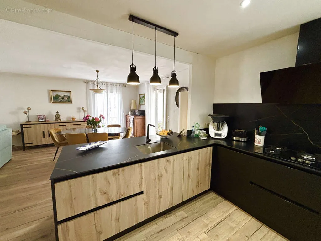 Köök - Renovated Maison with Terraces near Perpignan
