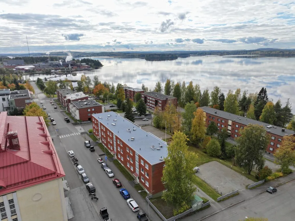 Õhuvaade - Furnished Flat with Balcony in Iisalmi