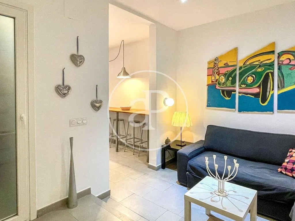 Séjour - Luxury Flat with Terrace in Barcelona