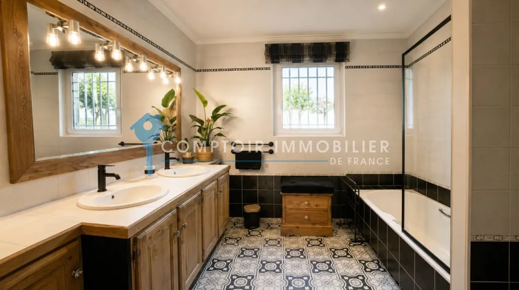 Bathrooms - Luxury House with Pool in Les Baux de Provence