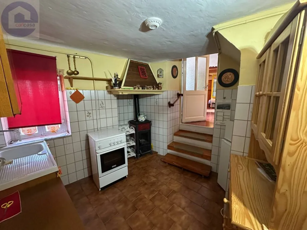 Kitchen - Historic House with Terrace in Pietrabruna