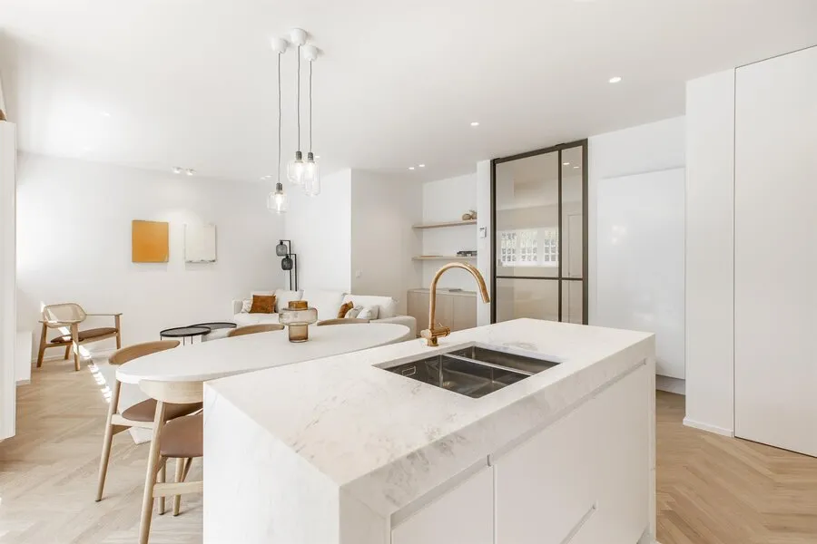 Köök - Garden Apartment in Zoute