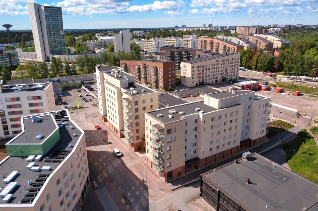 Õhuvaade - Modern Flat with Sauna in Niittykumpu, Espoo