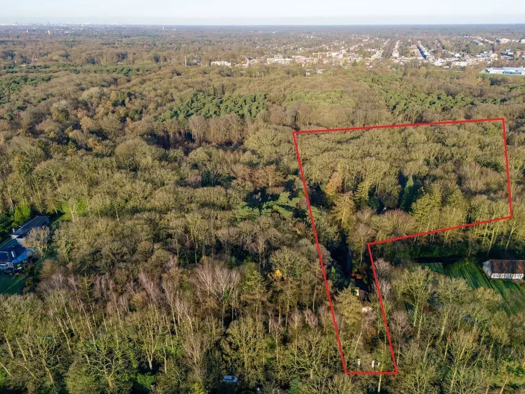 Õhuvaade - Villa with Private Forest in Schoten