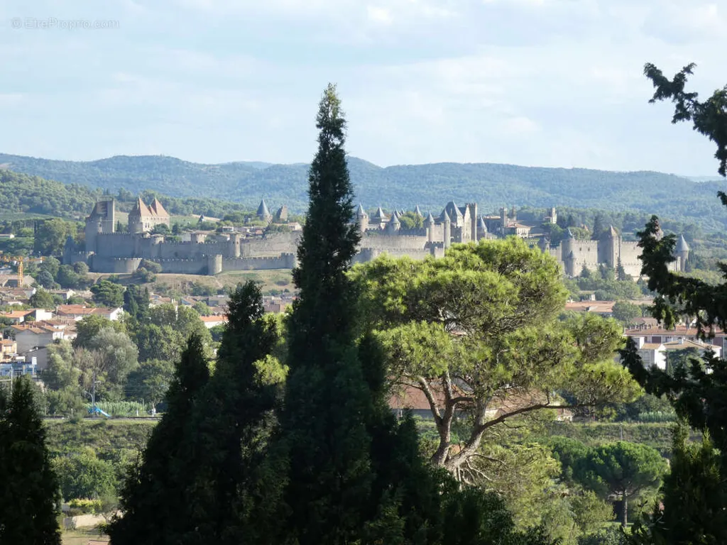 House with Panoramic View of Cité in Carcassonne