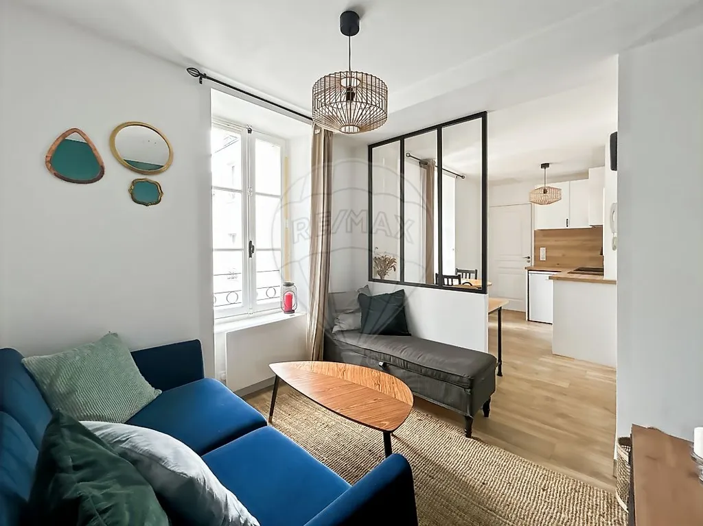 Séjour - Condo Meublé 1 Chambre à Louer