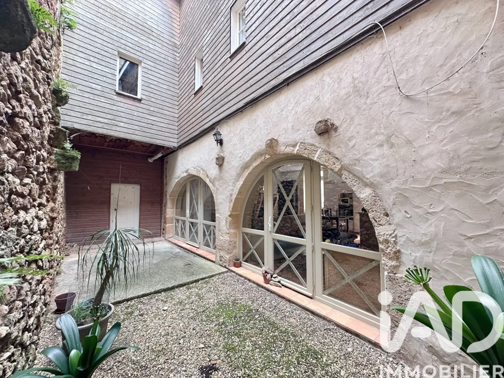 Jardin - Maison de Village en Pierre à Rions Centre