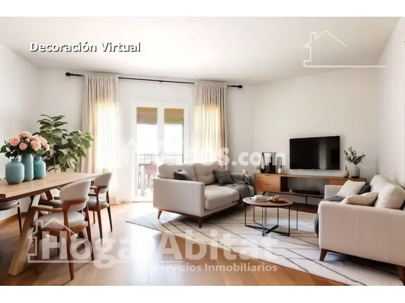 Séjour - Spacious Apartment with Terrace in Gandia