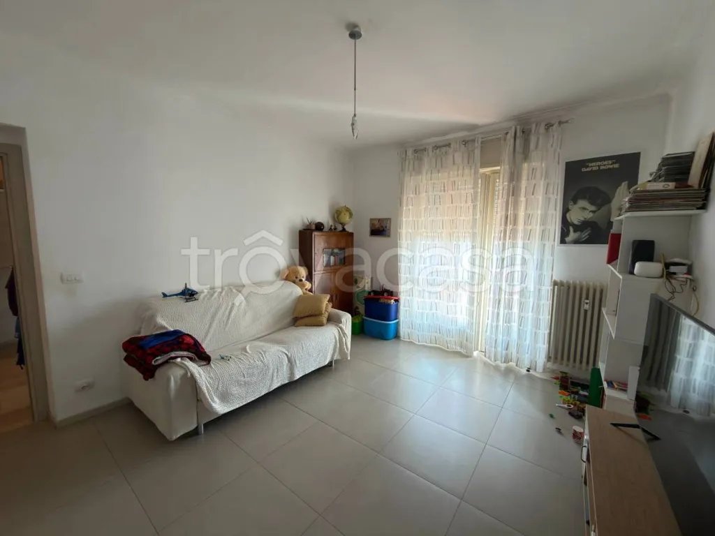 Séjour - Apartment with Terraces in Turin