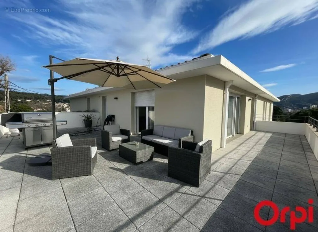 Terrasse - Appartement T3 avec Toit Terrasse à Marseille