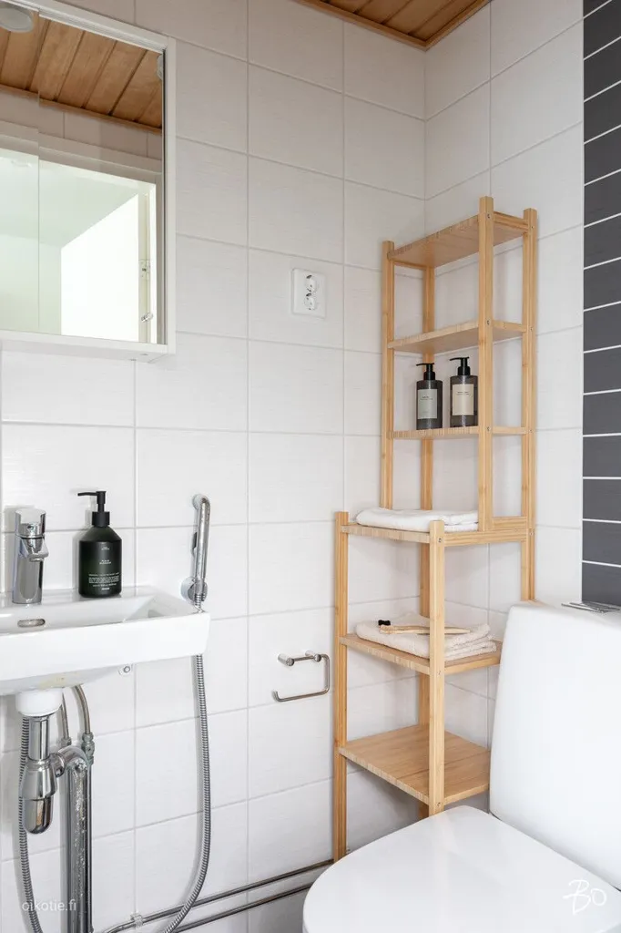 Salles de bain - City Centre Apartment with Sauna in Tampere