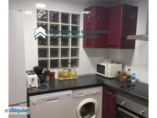Köök - Furnished Flat with Balcony in San Bernardo