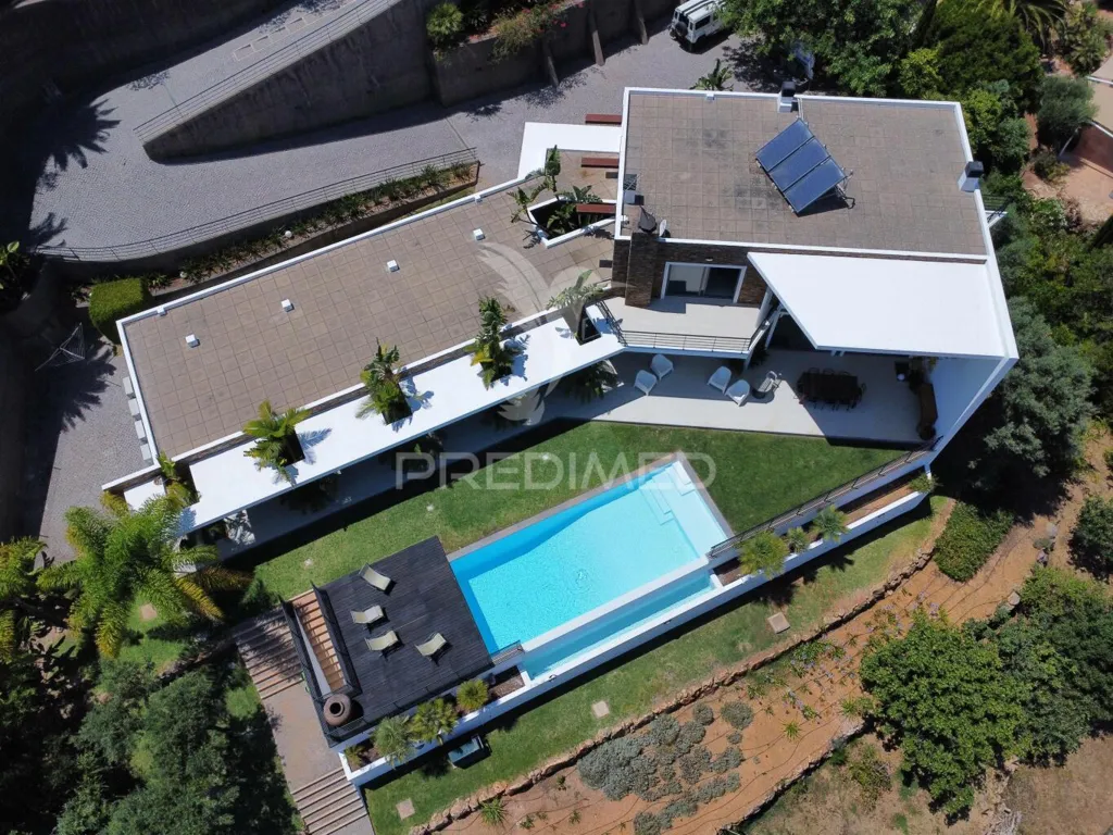 Vue aérienne - Luxury Villa with Infinity Pool in Belmonte