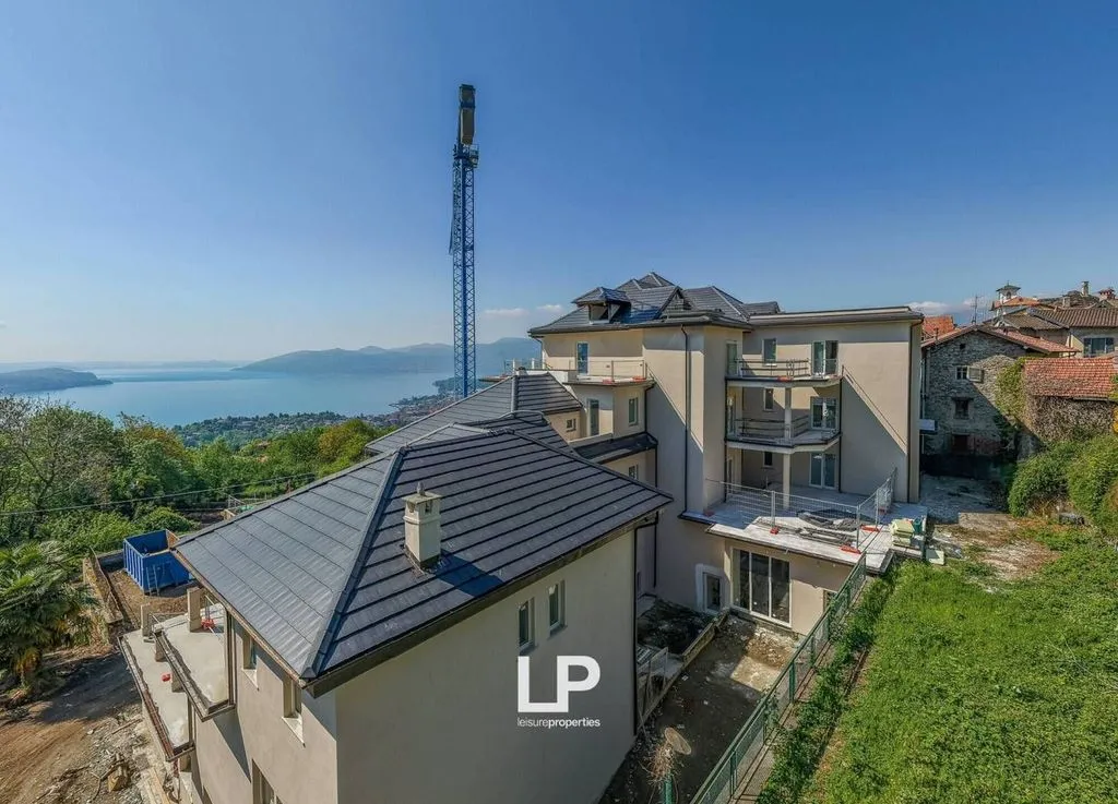 Vue aérienne - Luxury Flat with Lake View in Arizzano