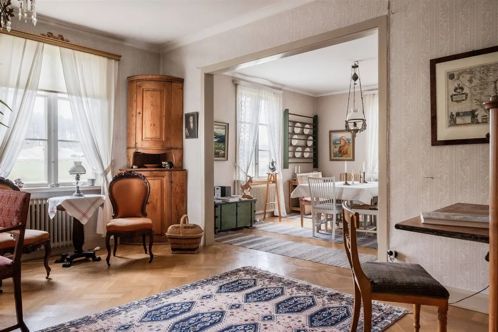 Sala da pranzo - Historic Villa near River in Elftorp