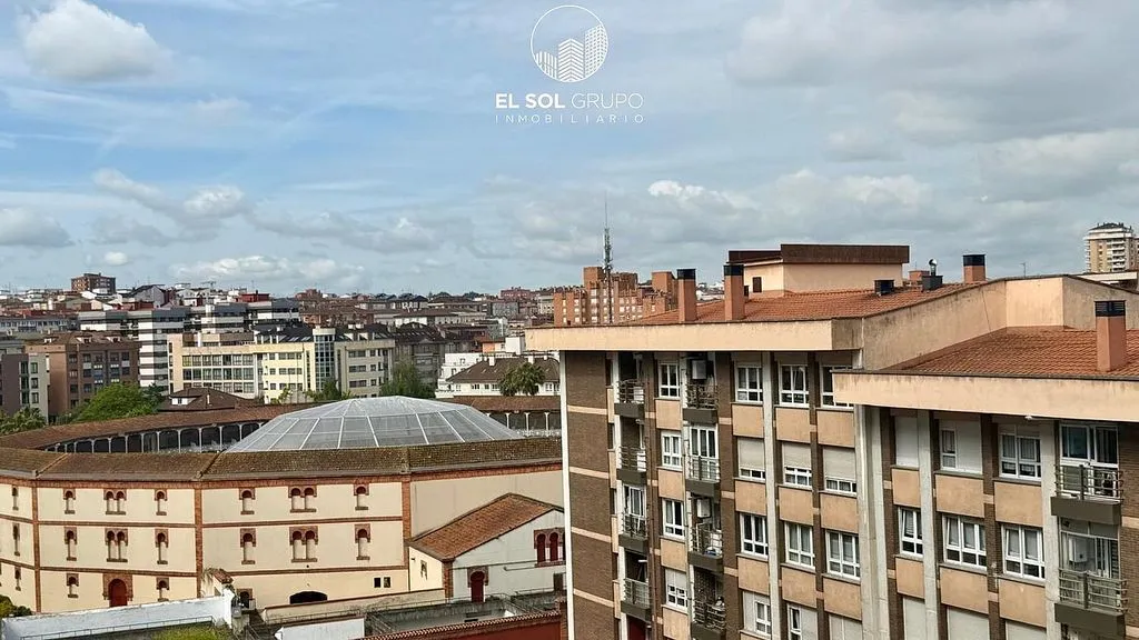 Balcon - Apartment with Garden View in Gijón