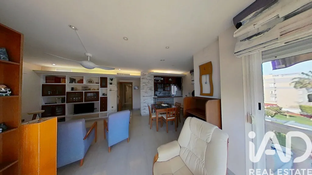 Séjour - Apartment with Sea View and Pool in El Campello