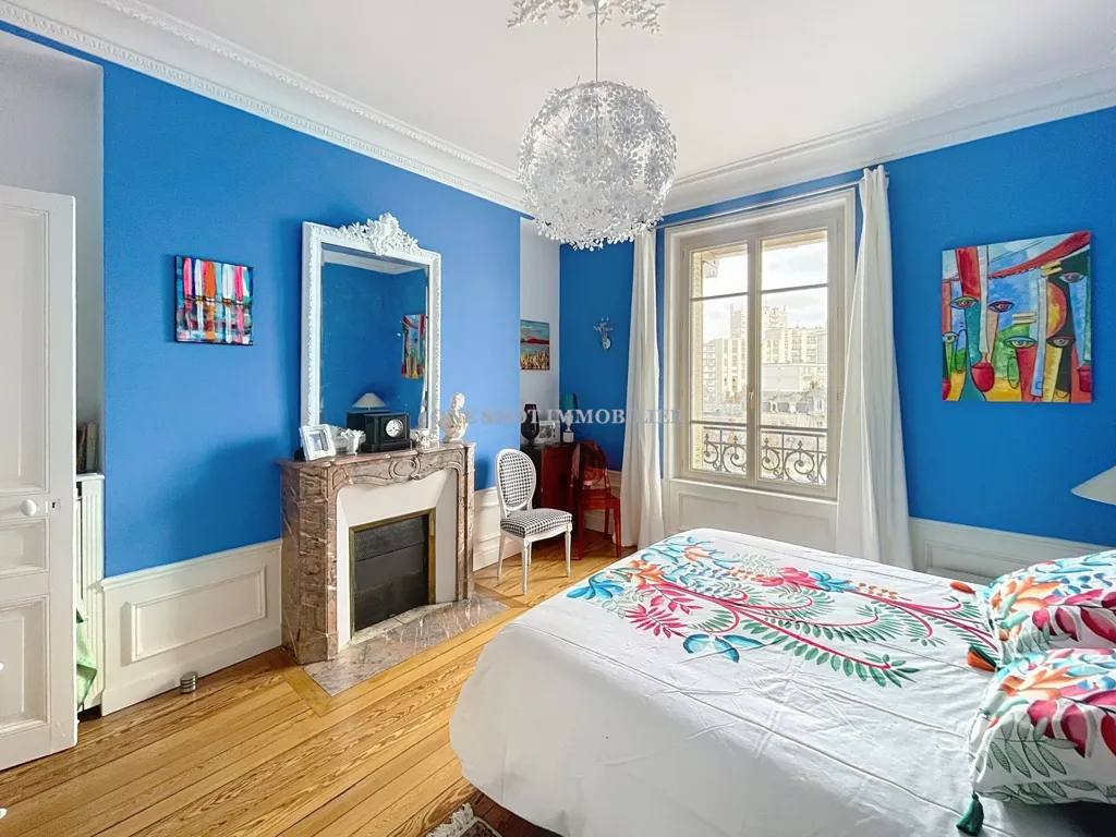 Bedrooms - Top-Floor Flat with City View in Orléans