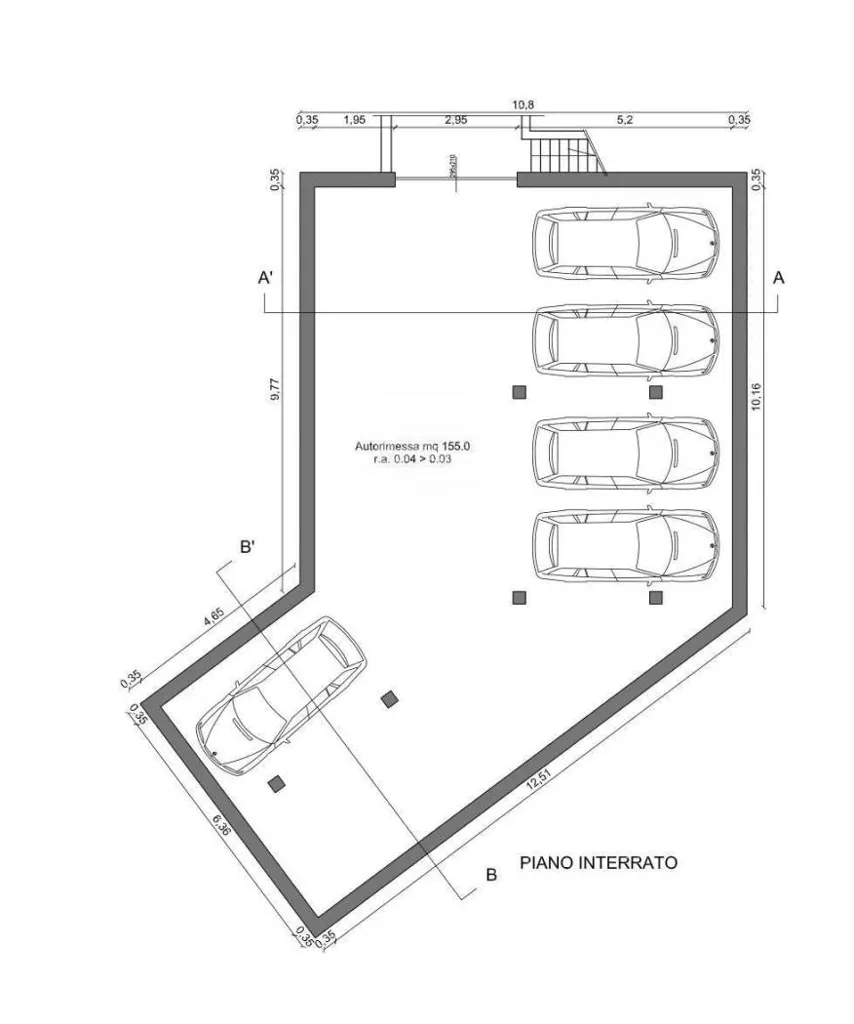 Plaan - Villa with Pool Under Construction in Tignale
