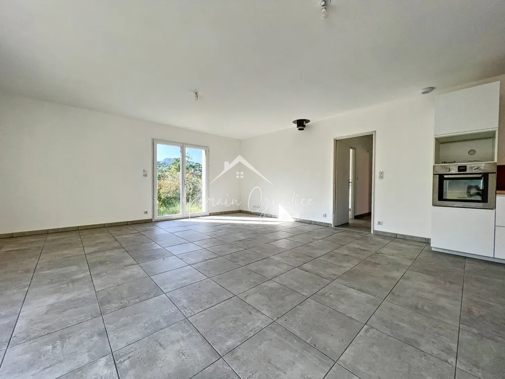 Salón - Contemporary Flat-Roofed House with Terrace in Millau