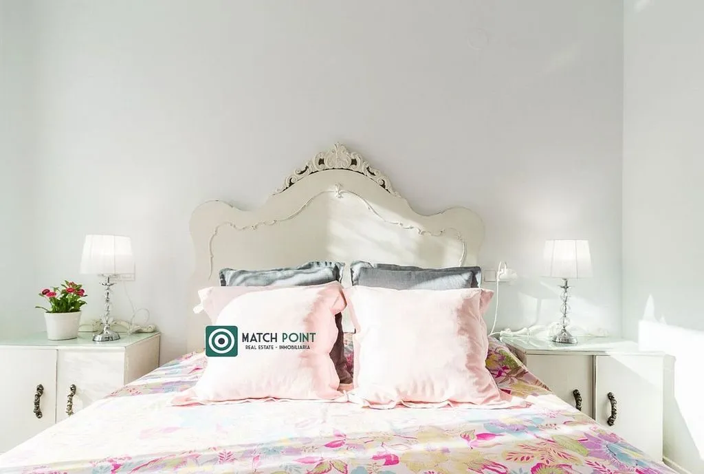 Bedrooms - Apartment with Pool and Terrace near Cabria Beach