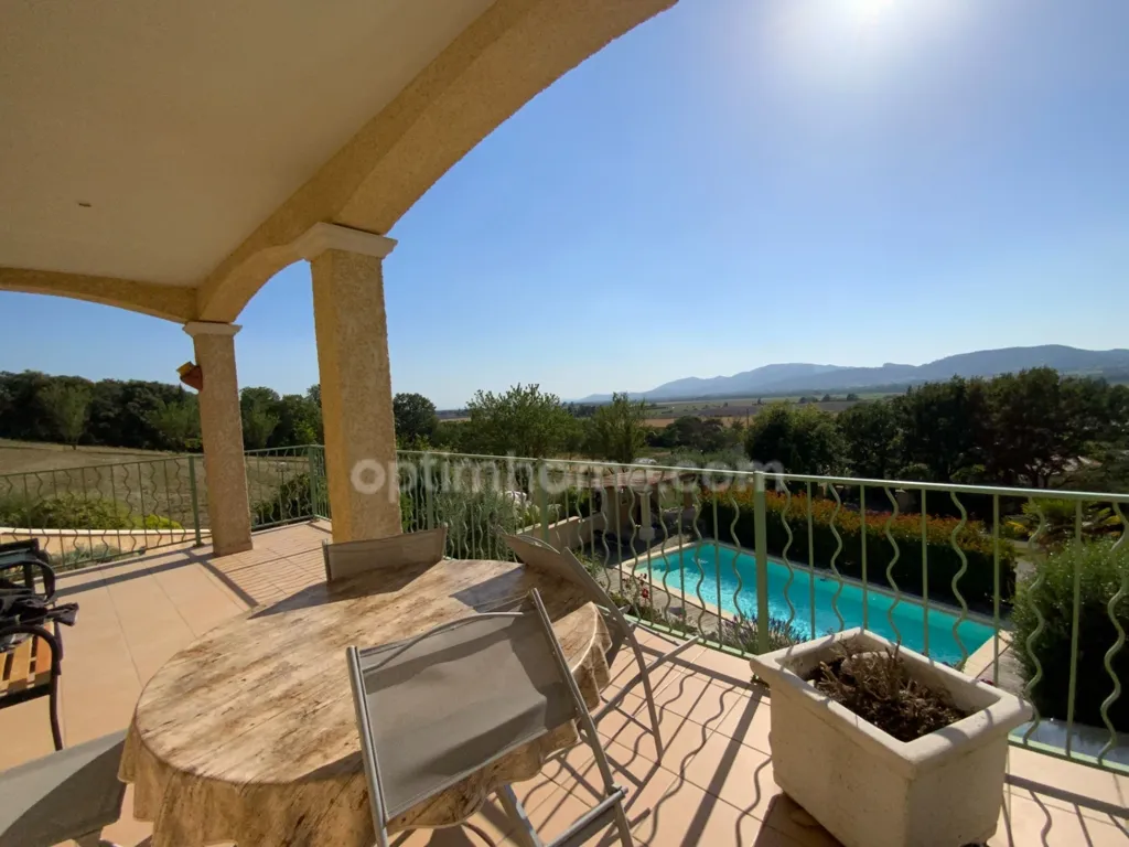 Terrazza - Villa with Pool and View in Oraison
