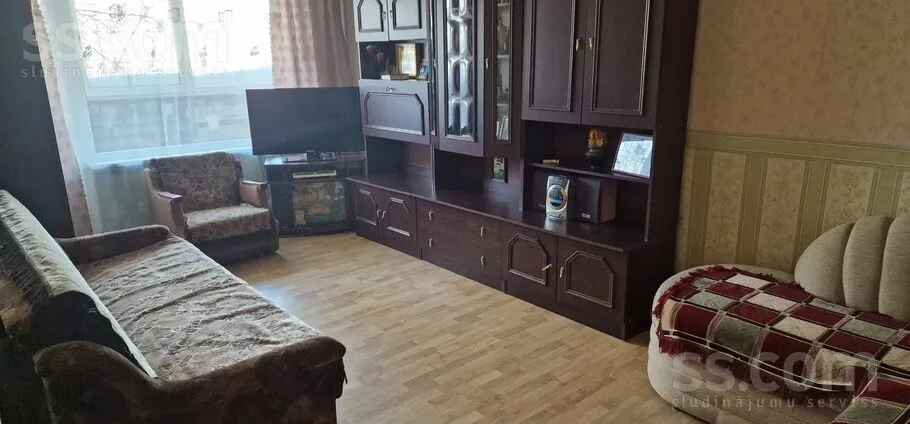 Séjour - 2-Bedroom Flat with Balcony in Balvi