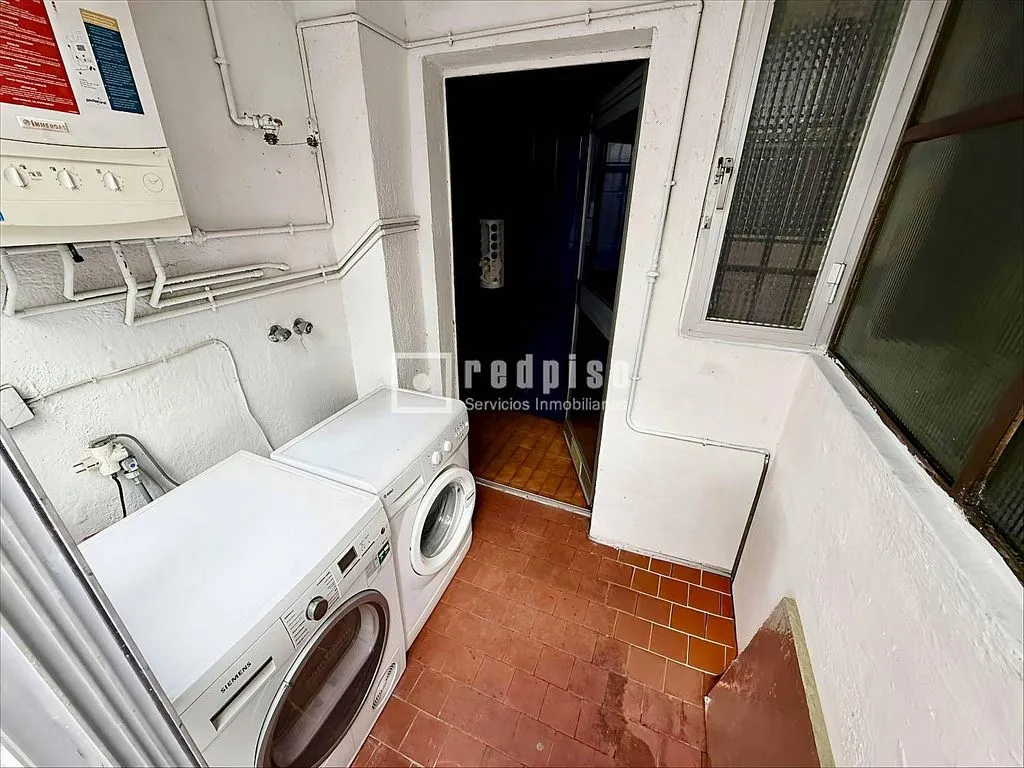 Pesuköök - Apartment with Terrace in Getafe Centre