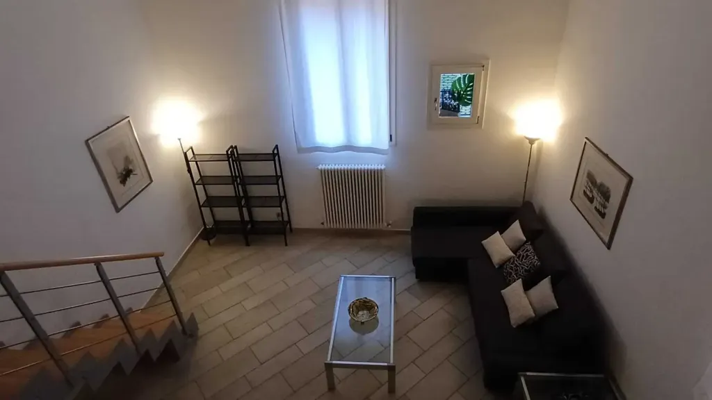 Séjour - Rented Flat with Soppalco in Bologna