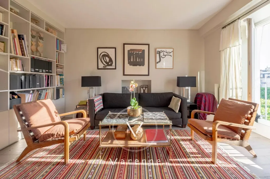 Séjour - Duplex avec Vue sur l'Avenue de Breteuil, VIIe Arrondissement